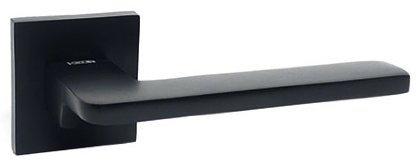 Ручка дверна KEDR R21-220 MBP (чорний матовий)